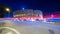 Colosseum at dusk with Light Trail Italy