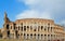 The Colosseum, famous ancient amphitheater in Rome