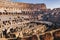 Colosseum interior, Rome, Italy