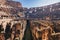 Colosseum interior, Rome, Italy