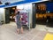 Colosseum Metro Station in Rome, Italy