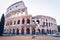 The Colosseum in the morning light. Rome, Italy