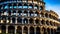 Colosseum, Rome, Italy. Morning beauty, Colosseum in the early sunlight