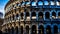 Colosseum, Rome, Italy. Morning beauty, Colosseum in the early sunlight