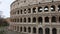 Colosseum in Rome - most famous tourist attraction in the city - Colosseo di Roma