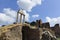 Colosseum and rome ruins, Rome, Italy