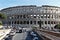 Colosseum spectacular monument of ancient Rome in Italy