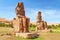 The Colossi of Memnon in Luxor