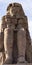 Colossi of Memnon are two massive stone statues Pharaoh Amenhotep III