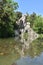 The Colosso dell`Appennino del Giambologna 1580, sculpture located in Florence in the public park of Villa Demidoff