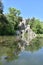 The Colosso dell`Appennino del Giambologna 1580, sculpture located in Florence in the public park of Villa Demidoff