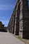 Colossus Aqueduct Segovia In A Side Shot. Architecture History Travel.