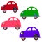 Colour cars