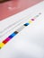 Colour chart on Digital Printing Offset Industry work process