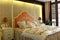 Colour lively family bedroom decorate
