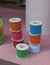 Colour sewing wire thread