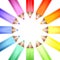 Colour wheel pencils