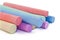 Coloured chalk sticks.