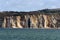 Coloured cliffs at Alum Bay, Isle of Wight, UK