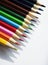 Coloured crayon