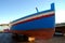 A coloured fishing boat