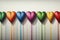 Coloured Hearts