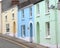 The coloured houses of Tenby