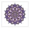 Coloured Mandala. Vector Decorative round ornament.