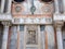 Coloured Marble Detail of St Mark`s Basilica, Venice, Italy