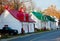 Coloured Roofs - Saint-Pierre-de-lÃŽle-dOrlÃ©an, Quebec