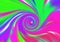 Colourful Abstract Swirl Background.