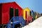 Colourful Beach Huts