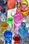 Colourful bottles