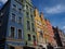 Colourful building facades in Gdansk, Poland