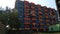 Colourful building under the blue sky in Jamshedpur india