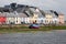 Colourful buildings at the Claddagh, Galway, Ireland