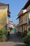 Colourful Buildings from Colonial Portuguese Era in Old Quarter, Panaji, Goa, India