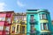 Colourful buildings of Istanbul