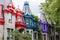 Colourful buildings in Montreal