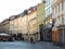 Colourful buildings in the Old Town of Ljubljana, Slovenia