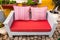 Colourful Cafe Couch