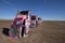 Colourful Cars Buried In The Desert Along Route 66