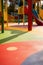 Colourful children\\\'s playground in park, created using generative ai technology