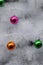 COLOURFUL CHRISTMAS ORNAMENTS