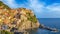 Colourful Cinque terre panorama.