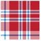 Colourful Classic Modern Plaid Tartan Seamless Print/Pattern in Vector