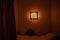 Colourful Classical Moroccan Interior. Romantic bedroom. Authentic Moroccan bedroom in traditional riad