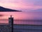 Colourful Dawn Overlooking a Gulf of Corinth Bay, Greece