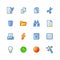Colourful document icons