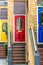 Colourful doors